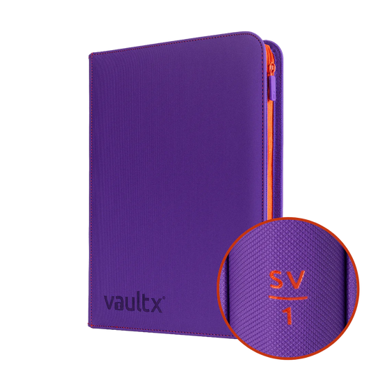 Vault X 9-Pocket Exo-Tec® Zip Binders