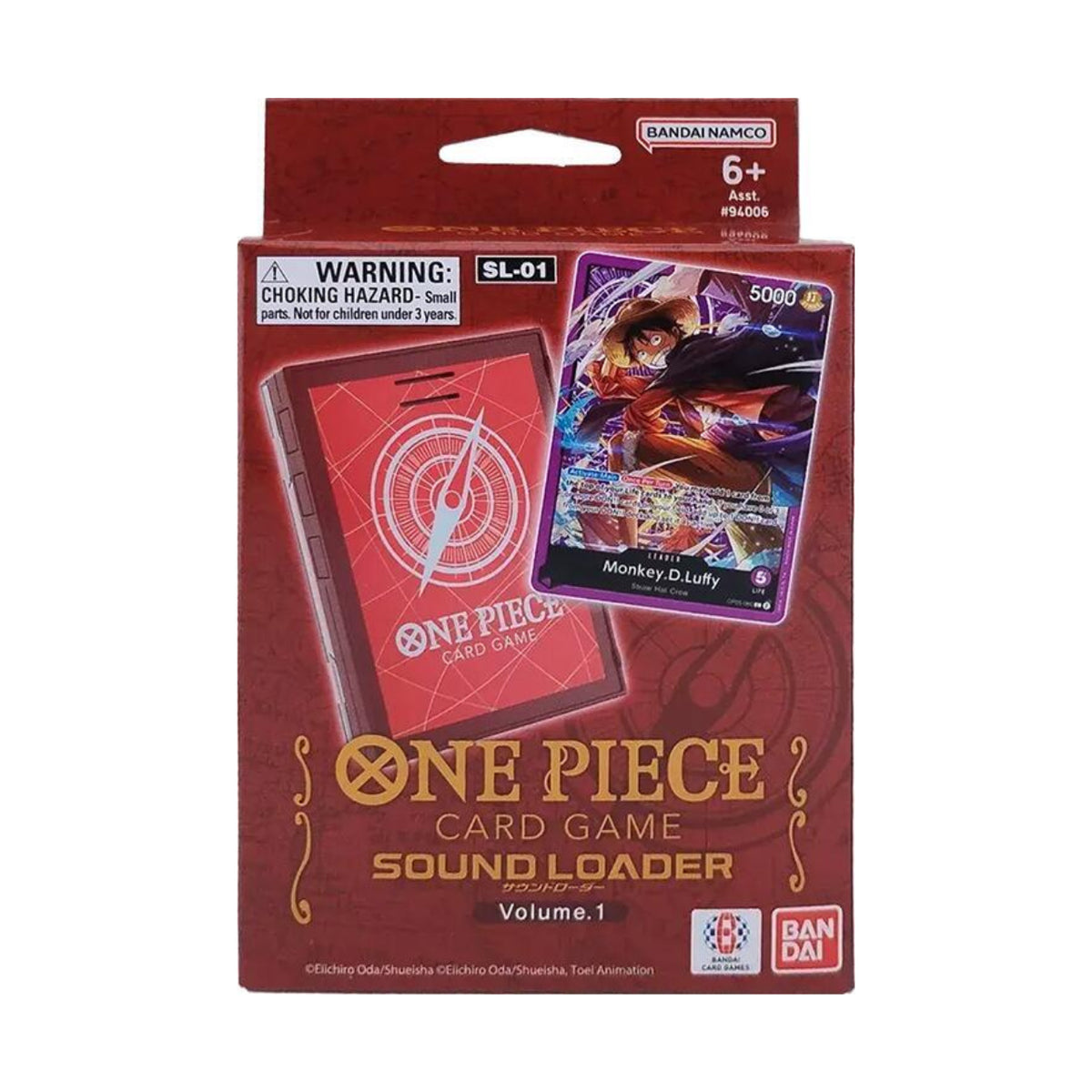 One Piece TCG: Sound Loader Vol. 1 - Luffy